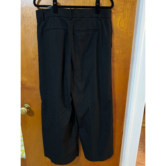 Madewell The Harlow Superwide-Leg Trouser in Black - Picture 4 of 7